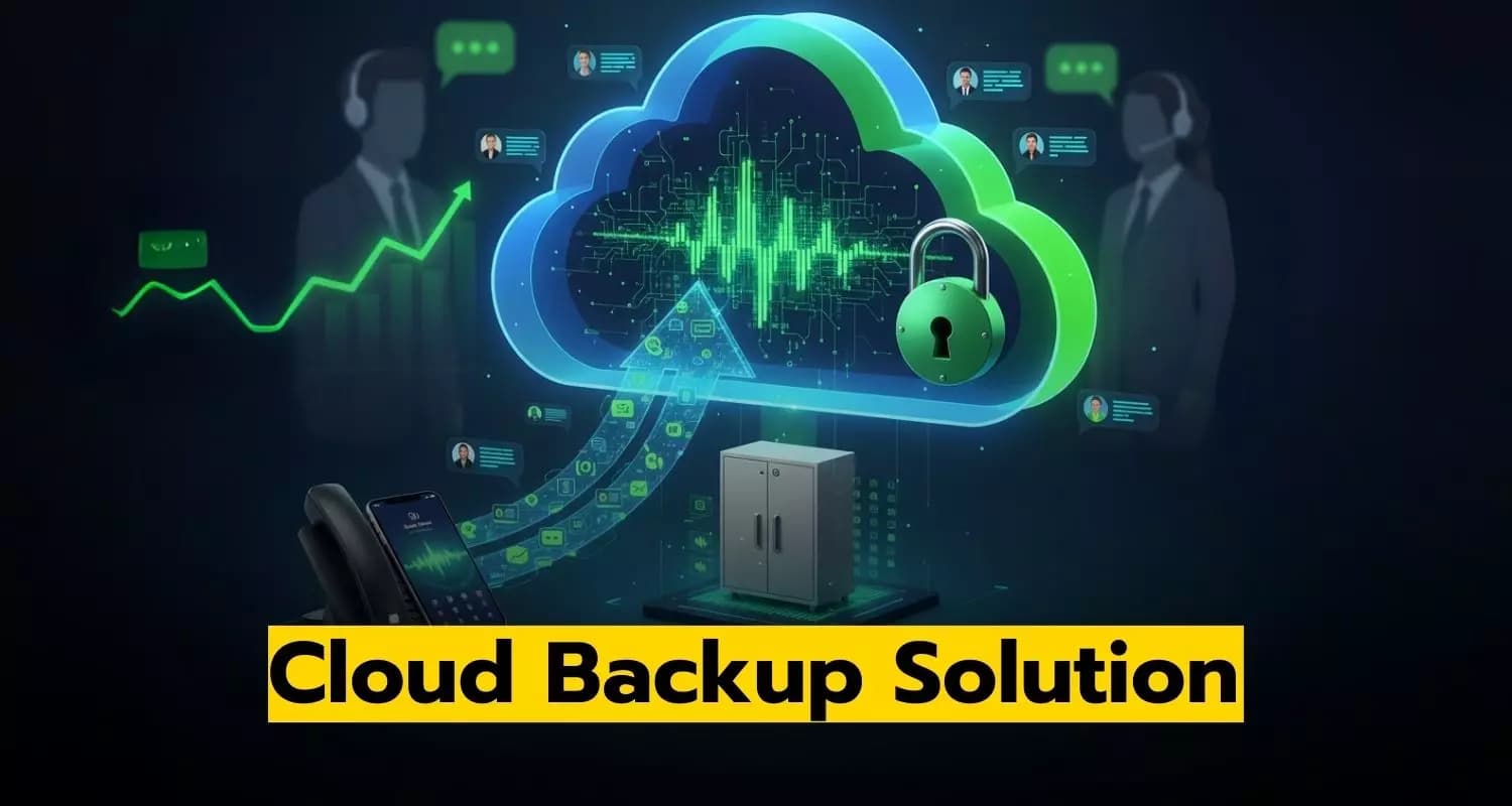 Backup Voice Record solution