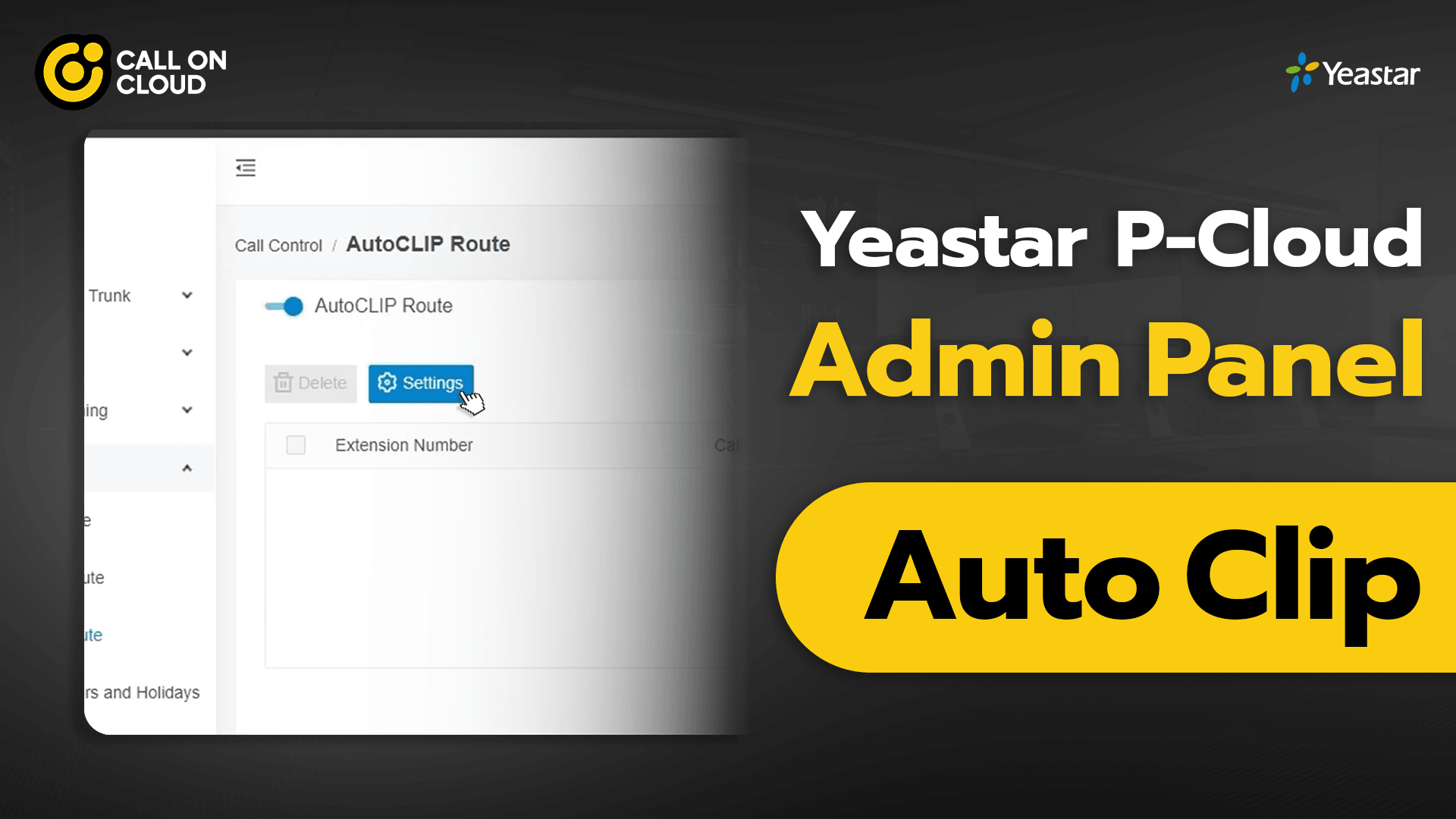 Admin Panel - Auto Clip